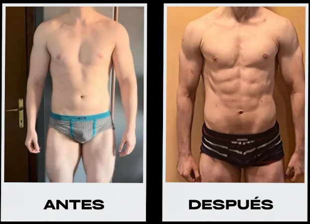 Cambio físico de un cliente de Toledo The Bull, antes y después 10