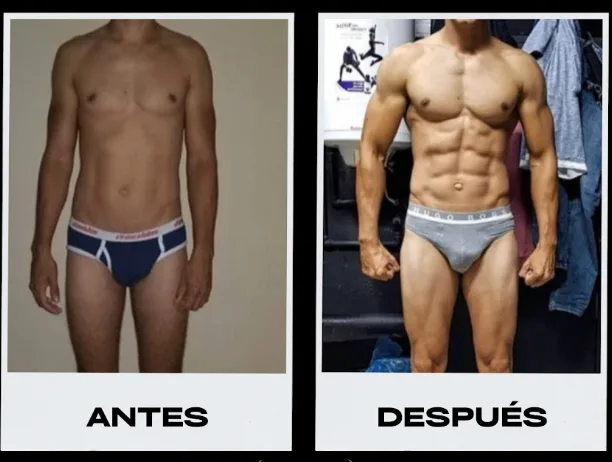 Cambio físico de un cliente de Toledo The Bull, antes y después 6